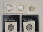 Random Dates 64 2  56 01 44 Washington Silver Quarters  5 