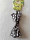 Bow Tie Infant   Toddler Boy s Gray Polka Dot New Creations Of Grace