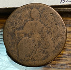 1787 Connecticut Copper Nice Light Brown Good Chrc