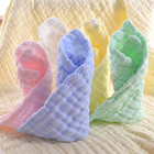 Baby Washcloths - Natural Cotton Baby Wipes - Soft Newborn Face Towel And Was   