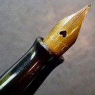 Free Us Ship   serviced   eversharp Desk Fountain Pen   lever   onyx   gt   14k Gp M Nib