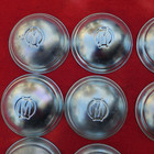 Lot Of 8ea  Murray  m  Plain Hubcaps For Pedal Car  3-1 4 