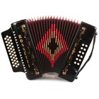 Rossetti 31 Button Accordion 12 Bass Fbe Black