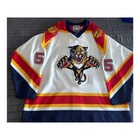 Autographed 1997 Ed Jovanovski Florida Panthers Center Ice Starter Jersey Coa   