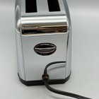Vintage Fostoria Chrome 2 Slice Pop Up Toaster Art Deco Model 1b-20 Tested Works