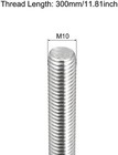 Fully Threaded Rod M10 X 300mm 1 5mm Thread Pitch 304 Stainless Steel Right Hand