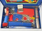 Vintage 1938 Erector Set - No  9 1 2 All-electric Automotive Set Blue Box  read 