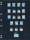 1 3 Off  39 65 Scott Value - 1984-89 Marshall Isl Maps Both Sets Cv Mnh Nh Umm