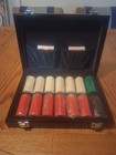 Harley-davidson Poker Chip Set With Playing Cards And Case  Strategy Game
