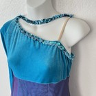 Star Styled Adult M Dress Fairy Dance Costume Contemporary Ballroom Blue Purple