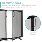 Best Choice Products 2-door Wrought Iron Fireplace Screen  38 5x41in