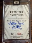 26 Topps Marvel Vault Premier Sketch Card 1 1 Mysterio Artist Perrais             