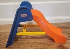 Vintage Little Tikes Dollhouse Sized Furniture Picnic Table Slide Set  5594