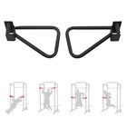 Dip Bar Attachment For Squat Rack  Multi Grip For Strength Training  Pull Up  