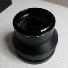 Wide Conversion Lens X0 6 Black Camera Lens Japan W  Covers   Case