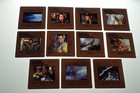 The Perfect Storm 2000 Movie Clooney Warner Bros Original Slides Lot - 11 Slides