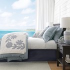 Quilted Bed Skirt 15 Inch Drop Fancy Collection Easy Fit Thick Wrap Around Be   