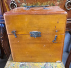 Antique Whitall Tatum   Co Mahogany Poss Apothecary Medical Box