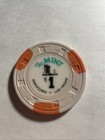 The Mint Hotel   Casino Downtown Las Vegas Nevada  1 Casino Chip Obsolete