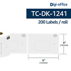 Compatible 4  X 6  Shipping Labels For Dk-1241 Compatible With Brother Ql Label