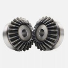 1 5 Module Steel Umbrella Tooth Bevel Gear Helical Motor Gear 15-40 Tooth 