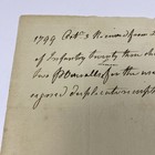1799 Military Document Corps Of Artillerists   Engineers Signed John Hancock Va