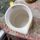 Vintage White Horse Scotch Whisky Yellow Advertising Pitcher