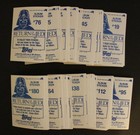1983 Topps Star Wars Return Of The Jedi Complete Sticker Set  180   7007