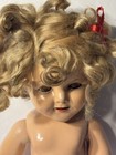 Antique Vintage Ideal Sleepy Eyes 18  T  Composition Shirley Temple Doll