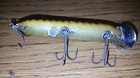 Vintage Heddon Wood Vamp Fishing Lure