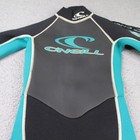 O neill Wetsuit Youth Kid Size 4 Blue black Neoprene Long Sleeve Swimwear