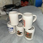 Mini Beer Stein Shot Glasses Anheuser Busch - Set Of Five
