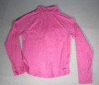 Youth Activewear Shirt Med 7 Hot Pink Long Sleeve Crew Neck  Athletic Works 