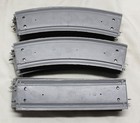 Lot Of 14 Marx Grey Roadbed Tracks - 4 Straight   10 Curved
