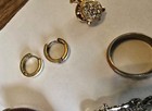 Vintage Mixed Lot Of Jewelry As Is Ring Marked