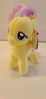 Ty Beanie Babies My Little Pony Fluttershy Clip 5  13cm Mwmt New  Plush