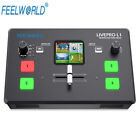 Feelworld Livepro L1 V1 Live Stream Switcher 4 Hdmi Input Lcd Screen Video Mixer