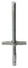 Metaltech M-mbsjs24 Scaffold Leveling Jack steel zinc Plated 20tn24
