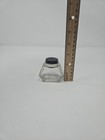 Antique Fountain Pen Glass Ink Bottle Marked On Bottom Waterman s 2 Oz Ha 5