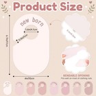 Baby Size Clothes Divider For Closet 8pcs Nursery Baby Clothes Organizer