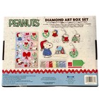 Peanuts Snoopy Christmas Diamond Art Box Set Holiday Craft Kit Stickers Magnets