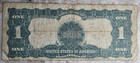 1899 Series  1  black Eagle  Large Size Silver Certificate - Fine  