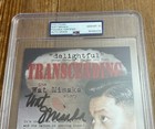 Psa dna 10   Wat Misaka Signed Dvd Photo Cover Auto 1st Of Color Nba Ww2 Rare     