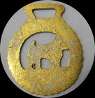 Jack Russell      Horse Brass   n589                  i Always Combine Shipping 