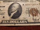1929 Bank Of Boston  10 National Currency  Brown Seal     Inv04    M187