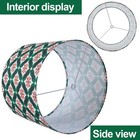 Large Lamp Shades Set Of 2  bohemian Style Drum Floor Lamp Shade Replacement      