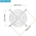 92mm Fan Finger Grill  4 Pack Metal Grill Protector Guard For 90x90mm Fan Protec