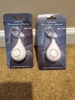 Lot Of 4 Personal Alarm Safesound Alarms  125 Db Loud Siren Keychain Small White