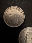 1937  2    1945  1  Canada Silver 50c 0 8 Fineness Coin Lot George Vi Km 30