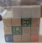 Vintage Sesame Street Alphabet Blocks